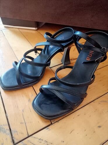 женские золотистые туфли: Qadın ayaqqabıları dəsti 1) MAMMAMIA qara balerina-dabanlı tufli - — 3