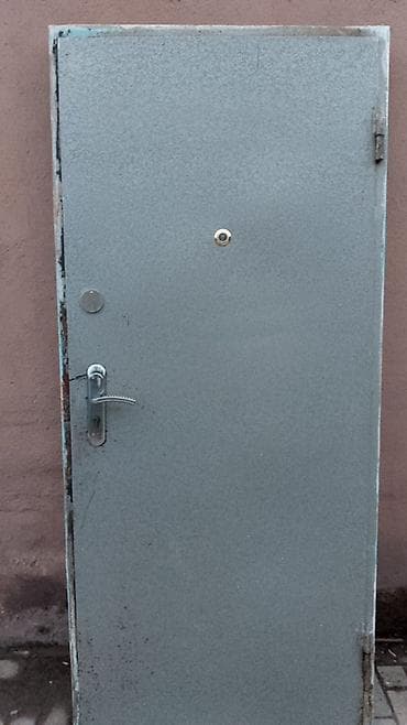 kardon karobka: Metal giriş qapısı və qutu (kərpic divar üçün) - Material — 1