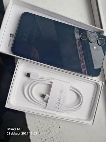 bakcell 10 azn internet paketi yenilemek: Samsung Galaxy A35, 256 GB, rəng - Göy, Sensor, Barmaq izi, İki sim kartlı — 2