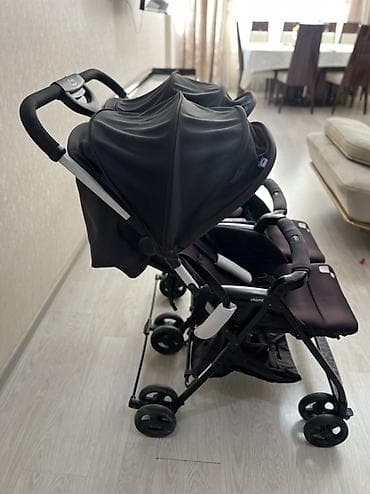 Коляски: Коляска для двойни, Chicco, Б/у, Самовывоз — 2