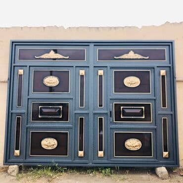 köhne darvazalar: Çerçive -8lik Şveller,Profil 40/40 qalın,List-2.5.Antipas ve Lak — 1