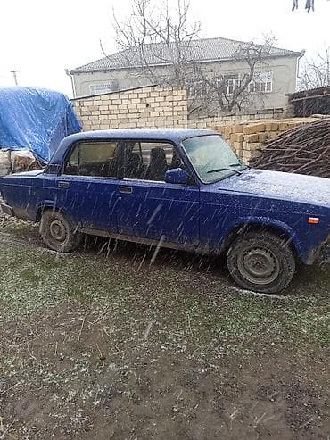 avto 312: VAZ 2107, mavi rəng, 4 qapılı sedan. Ela veziyyetdedi Depazitide — 3