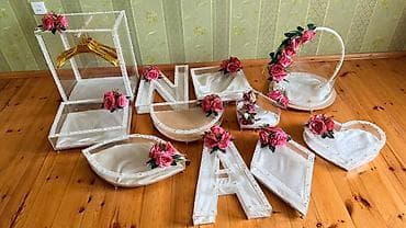 Xonça və nişan-lif seti - Şəffaf akril/pleksiglas materialdan — 4