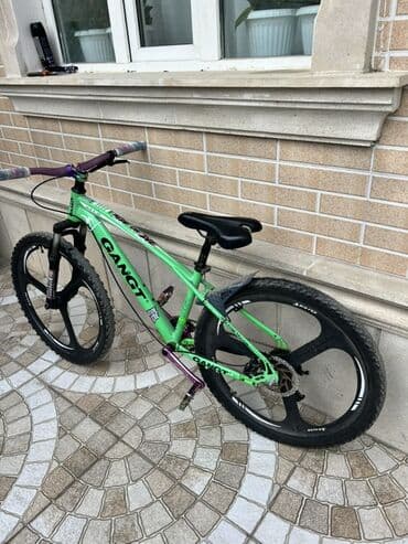 Velosiped – GANGT GT1.0 - Çərçivə: yüngül lehimli alüminium, yaşıl