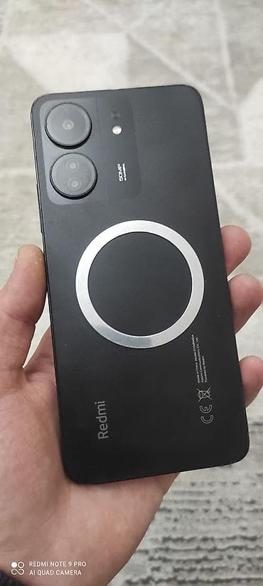 2. el telefon xiaomi: Redmi 13C, 128 GB, rəng - Qara, Sensor — 2