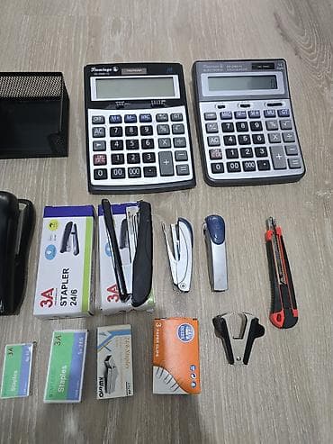 şəxsi esyalar: Ofis avadanlıqlari, qiymət hamisina aiddi,satilanda elan silinecek — 1