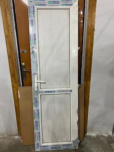 PVC qapı – KOM PEN profilli - Material: PVC profil (KOM PEN markası) — 1
