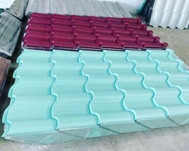 profillər: Metal dam örtükləri, rəng - Yaşıl, Pulsuz çatdırılma, Zəmanətli, Kredit yoxdur — 2