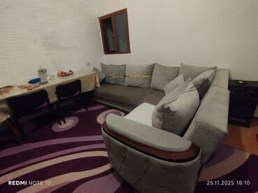 фабричная мебель: Угловой диван, С подъемным механизмом, Ткань — 4