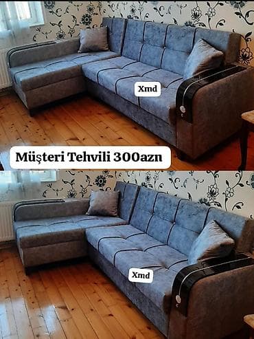 Divanlar: Künc divan, Yeni, Açılan, Bazalı, Parça, Şəhərdaxili pulsuz çatdırılma — 1