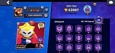 pre workout: Brawl Stars hesabı – yüksək trofeyli və tam kolleksiya - Kupa yolu — 2