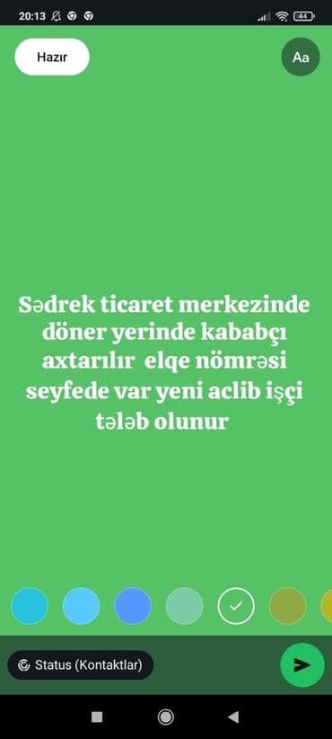 Aşpaz tələb olunur, Manqalçı, kababçı lalafo.az -da Aşpaz tələb olunur, Manqalçı, kababçı