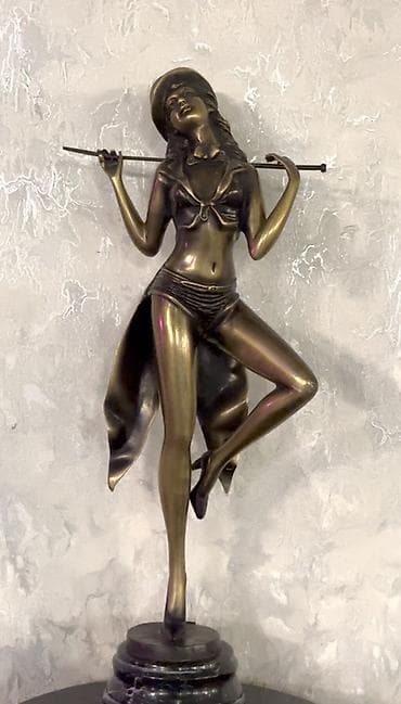 Digər ev dekoru: Fiqur, Metal, rəng - Qızılı — 1