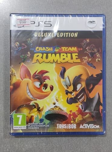 oyun rol seti: Ps5 üçün crash team rumble oyun diski. Tam yeni, original bağlamada — 1