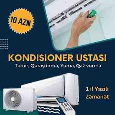 Təmir, Split kondisionerlər, Təmizləmə