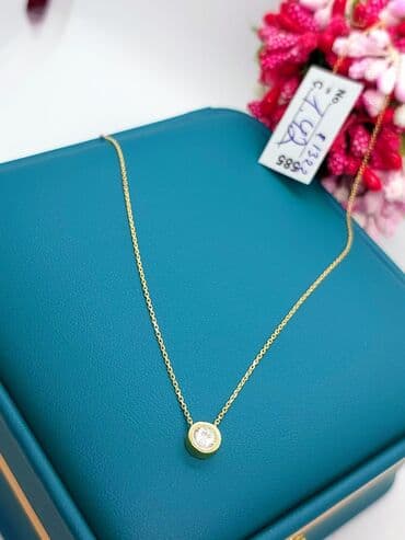 1 qram qızılın qiyməti 2024 750: Boyunbağı, Sarı qızıl, 585 Əyar — 5