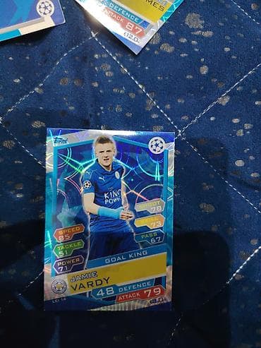 Topps Match Attax kolleksiya kartı – “Goal King” seriyası. - Futbolçu