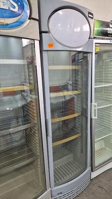 Vitrinli ticarət soyuducusu - Şüşə qapılı, dikey vitrin tipli - Üst