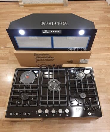 qaz pilətələri: Qaz piltesi pilitə peç qaz peci soba 📍aspirator gizli 190 azn.90 sm — 1