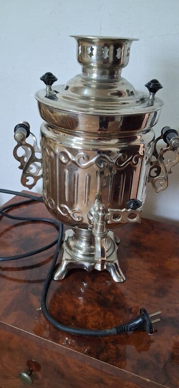 samovar satılır: Yeni Elektrik Samovar, 3 l, Ünvandan götürmə — 1