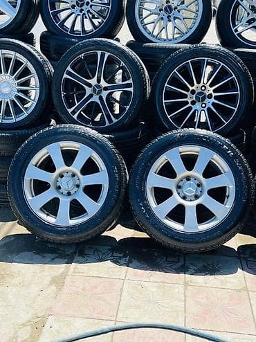 tekerler 17: R17 Mercedes Orjinal Diskileri✅Olcu 235/55/17(8j)ET35✅Diskilerde chat — 3