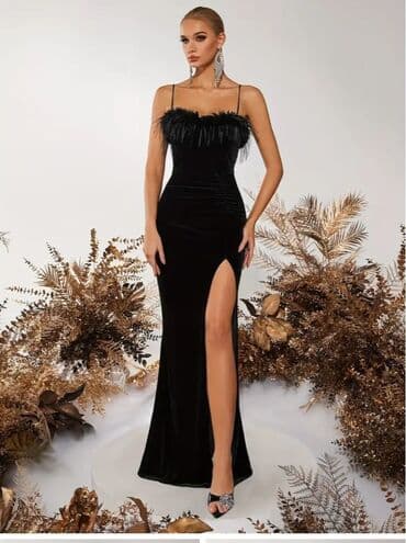 hicab donlari instagram: Qara axşam donları – zərif və iddialı seçim Model 1: - Parça: yumşaq — 1