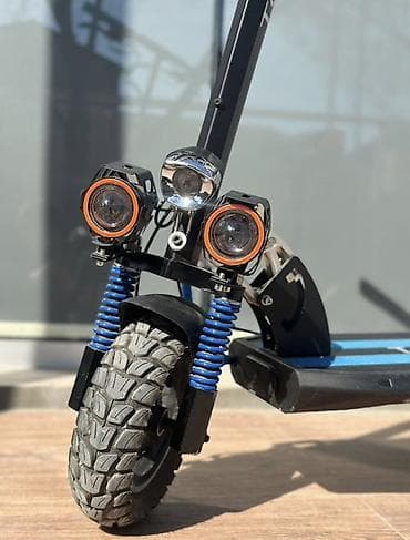 skuter toba: Toba ST-789 elektrikli skuter - Güclü ön ikili far sistemi və LED — 5