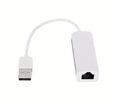 Noutbuk və netbuklar: USB-dən RJ45-a şəbəkə adapteri - İnterfeys: USB-A (USB 2.0) → RJ45 — 1