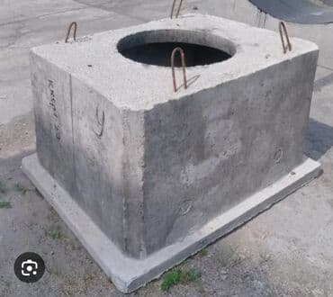 бетонные кольца больших размеров: Dəmir-beton quyu və quyu elementləri Satışı - Kanalizasiya, su və qaz — 5