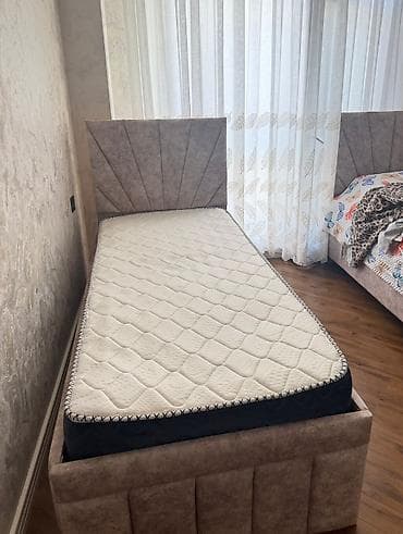 Yeni, Təknəfərlik çarpayı, Bazasız, Matras ilə lalafo.az -da Yeni, Təknəfərlik çarpayı, Bazasız, Matras ilə