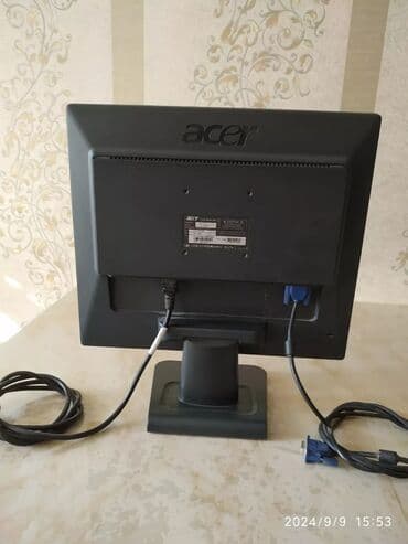 kompüter acer: Acer AL1717 F modelinə aid LCD monitor. Ofis və ya ev istifadəsi üçün — 8