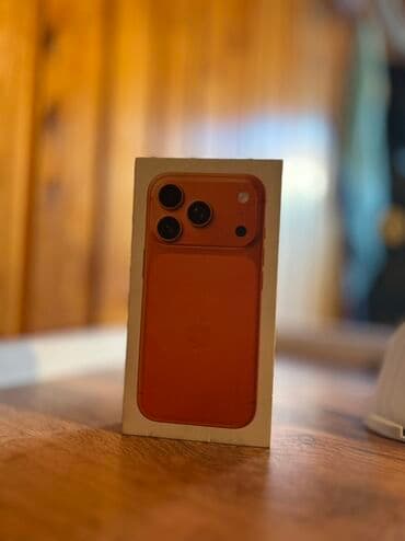 alfa: IPhone 17 Pro Max, 256 GB, Narıncı, Face ID — 1