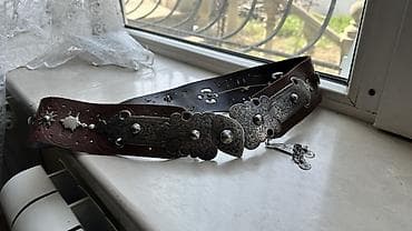 toy dekoru: Kəmər, Təbii dəri — 2