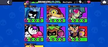 Другие комплектующие: Brawl Stars hesabı – geniş seçimli döyüşçülər və inkişaf etmiş — 9