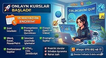 berber kurs: 🚀 ONLAYN KURSLAR BAŞLADI! 📅 May ayının 15-dək qeydiyyatdan keçənlərə — 1