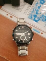 relax saat: Yeni, Qol saatı, Curren, rəng - Gümüşü — 1