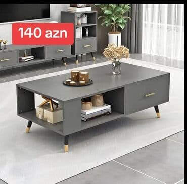 Mərkəzi otaq üçün müasir dizaynlı sehpalar – bir neçə model seçimi — 4