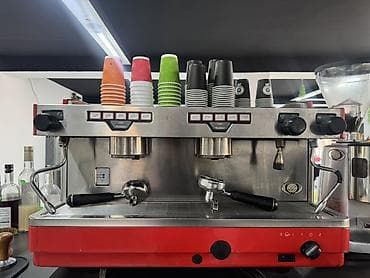 cofe: Peşəkar iki qollu espresso aparatının komplekti - İki qollu — 4