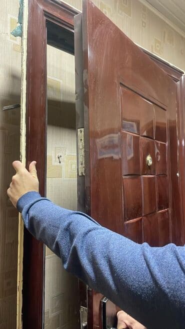 seyf satilir: Для квартиры Б/у Входная дверь С глазком, Самовывоз — 6