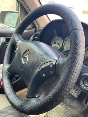 Рули: Mercedes-Benz avtomobilləri üçün uyğun, qara rəngli sükan. zavod — 2