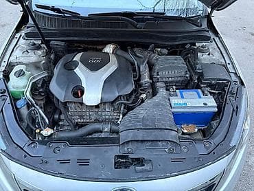 Kia K5 (Optima) sedan – gümüşü rəngdə, şəhər və tras üçün komfortlu və — 9