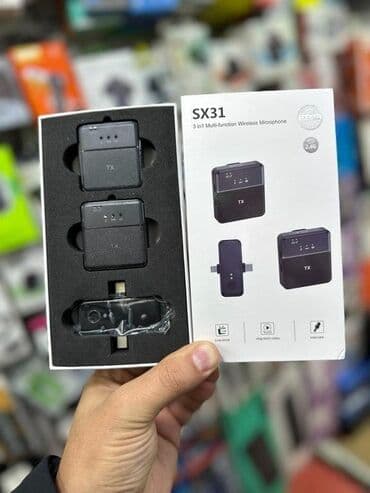 антенный усилитель для телевизора: Simsiz yaxa mikrofonu "SX31". Vlogging və Yayım üçün Professional — 2