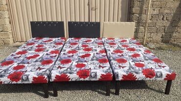 10 min manata evler: Çarpayı təzə 1 nafarlik 60 manat 2 nafarlik 100 manat Vopçat — 1