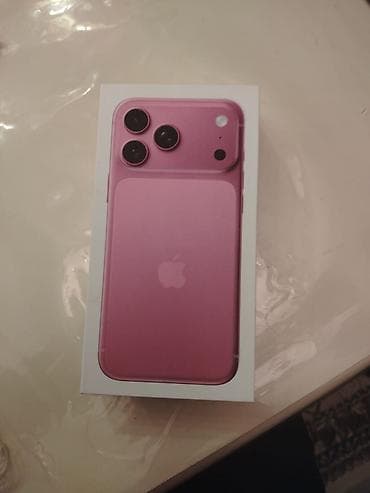 IPhone 17 Pro Max, 1 TB, Çəhrayı, Face ID