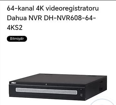 ayfon 15 dubay: 64-kanallı 4K videoregistrator – Dahua NVR DH-NVR608-64-4KS2 — 1