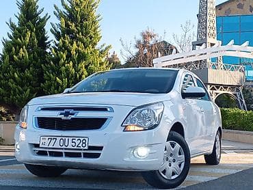 sen balaca chevrolet: Chevrolet Cobalt, ağ rəng, sedan kuzov. Buraxılış 2031 ə kimi var — 5