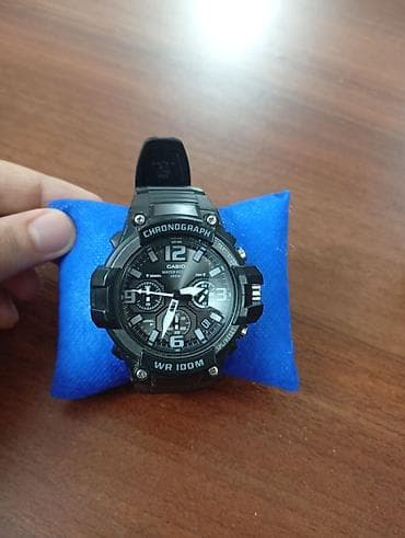 casio aq230: Qol saatı, Casio, rəng - Qara — 1