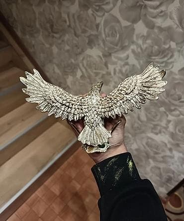 Ev üçün dekor: Fiqur, Metal, rəng - Qızılı — 1