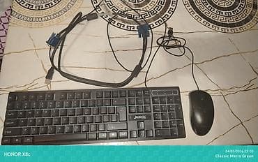Kompüter ehtiyyat hissələri: Klaviatura Və Boş keys və kuller hamsi bir yerde 15m — 1