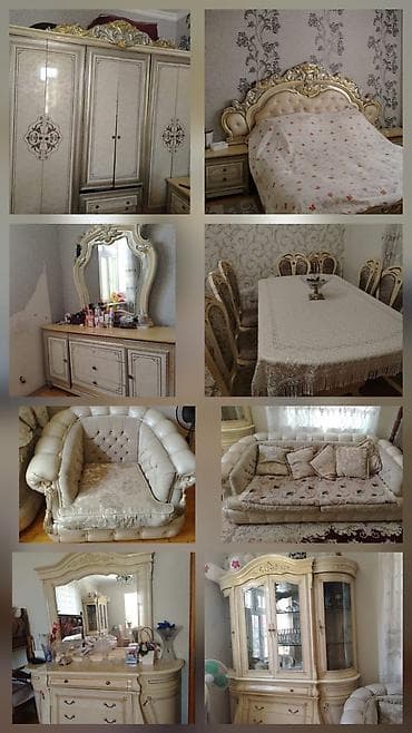 balaca masa: İşlənmiş, Divan, Komod, Masa və oturacaqlar — 1
